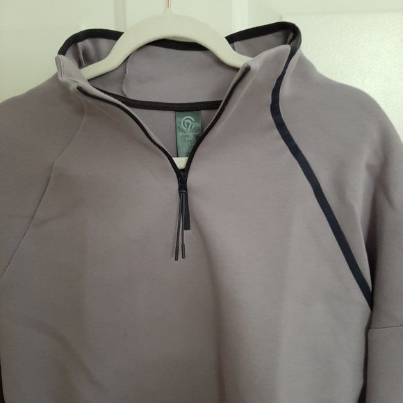 CRAZY $8's Clearance Sale!! Champion Training Jacket; XXL; Smoked Lilac; 1/4 zip - Picture 6 of 6